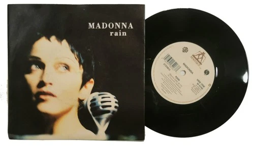 MADONNA 7" Rain / Open Your Heart UK PAPER LABEL Paper Sleeve 1993 UNPLAYED