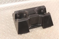 07-14 Gm Suv Black Rear Back Console Floor Cup Holder Assembly Oem Factory Wty