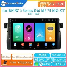 Android Car Stereo For Bmw 3 Series E46 M3 318 320 325 330 335 Rover 75 Mg
