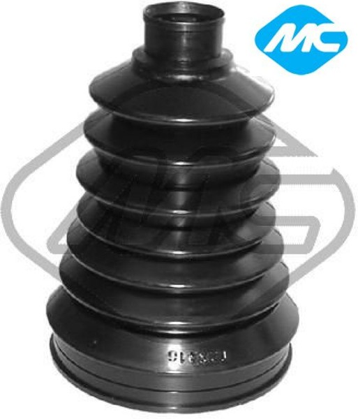 Metalcaucho 01521 Faltenbalgsatz FüR Antriebswelle Achsmanschette Set-image