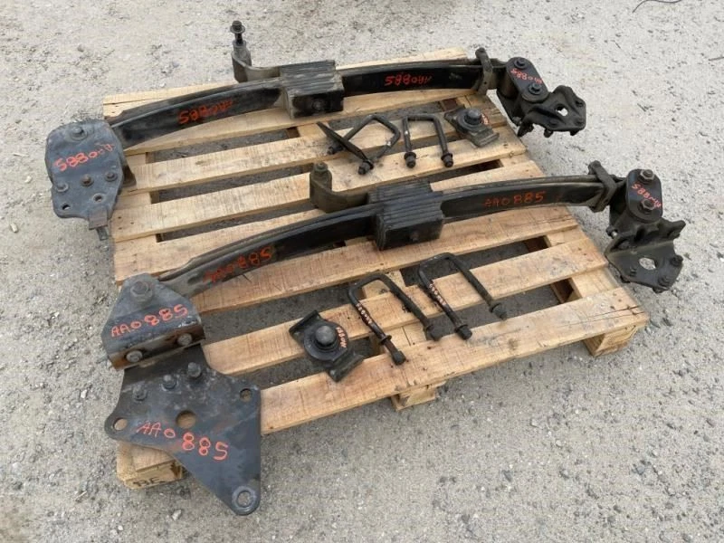 Par de resortes de hoja delanteros Hino 165 2010 usados 6250 lb PBV enviados  Foto 3 de 4