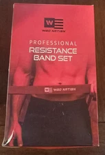 WOD Nation Resistance Band Set of 5 Pull Up And Muscle Up Progression New in Box