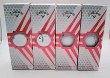  4 sets of 3 Callaway Hex Diablo white Golf Balls 12 balls total - New In Box 