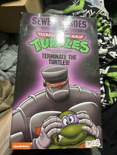 NECA TMNT SEWER HEROES SERIES NO.2 EVIL REX-1 TERMINATE THE TURTLES Damaged Box