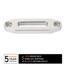 Aluminum Hawse Fairlead for Synthetic Winch Rope Cable Lead Guide ATV Universal
