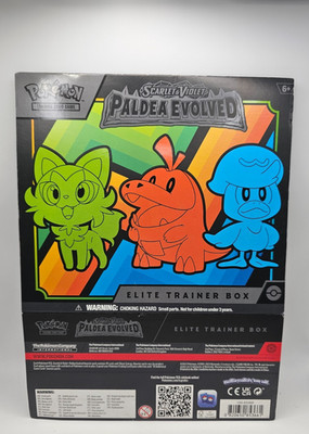 Pokemon Paldea Evolved Elite Trainer Box Sleeve ETB Outer Cover Only TCG