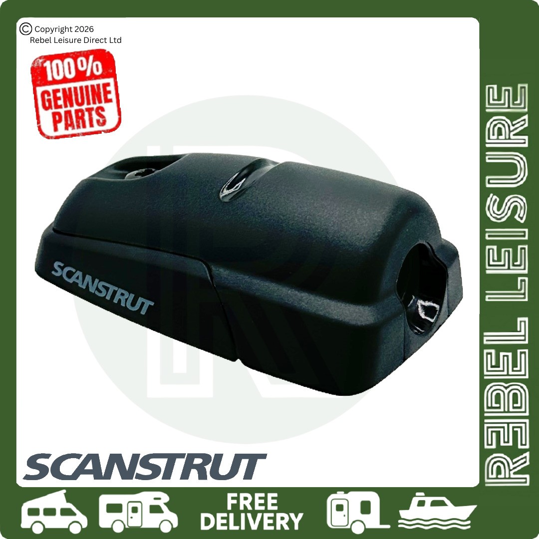 Scanstrut DS-H10-BLK Horizontal Cable Seal 6-10mm Black Waterproof Entry Gland