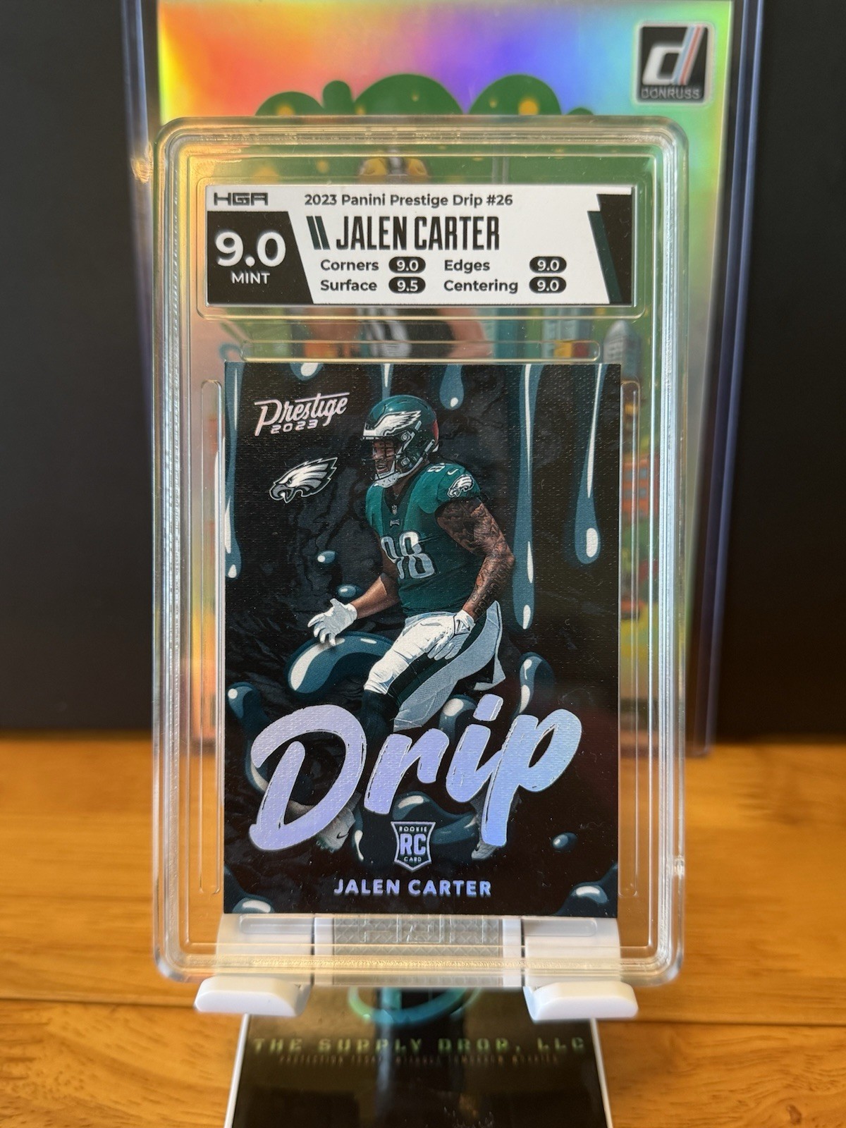 2023 Prestige Drip #26 Jalen Carter DRIP CASE HIT SSP ROOKIE RC EAGLES SPIT 🔥