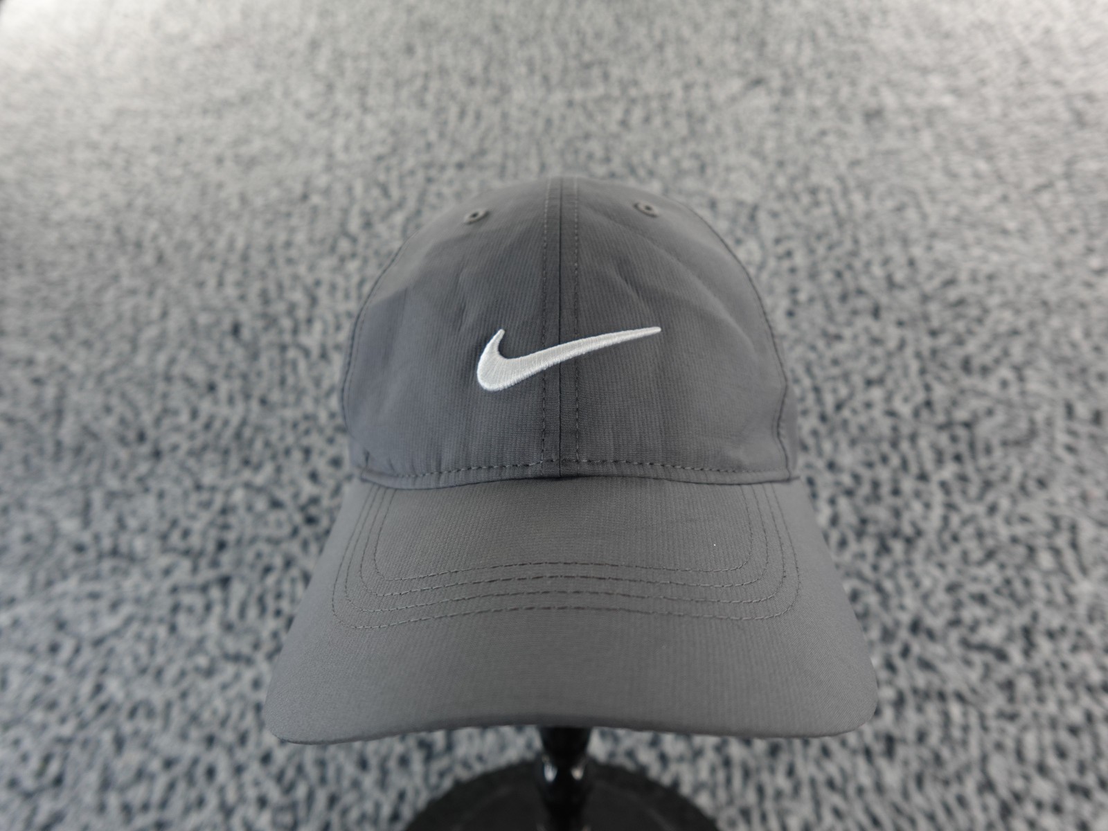 Nike Legacy91 Dri-Fit Golf Gray White Hat AQ5349-021 Adjusta
