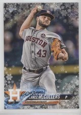 2018 Topps Holiday WalMart Mega Box Metallic Snowflake Lance McCullers Jr fm0
