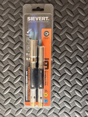 Sievert Pro 9 Interchangeable Burner Tips Plumber Set (Fuel Not Included)