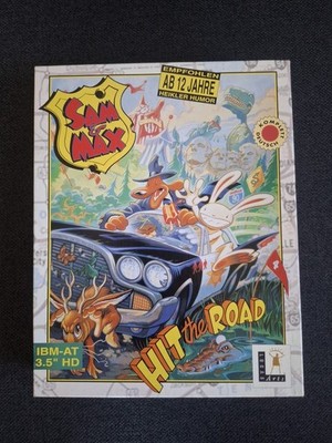 Sam & Max: Hit the Road IBM PC 3.5 Floppy Spiel Big Box Lucasarts 1993 - #2 B15