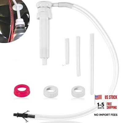 Bonbo Fluid Pump Include 4 Size Thread for Gallon Bottles and Wide Mouth Quart