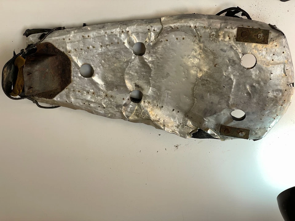 Honda CR250M Elsinore 1973 1974 OEM asiento áspero panorámico CR 250 principios de 73 Foto 2 de 4