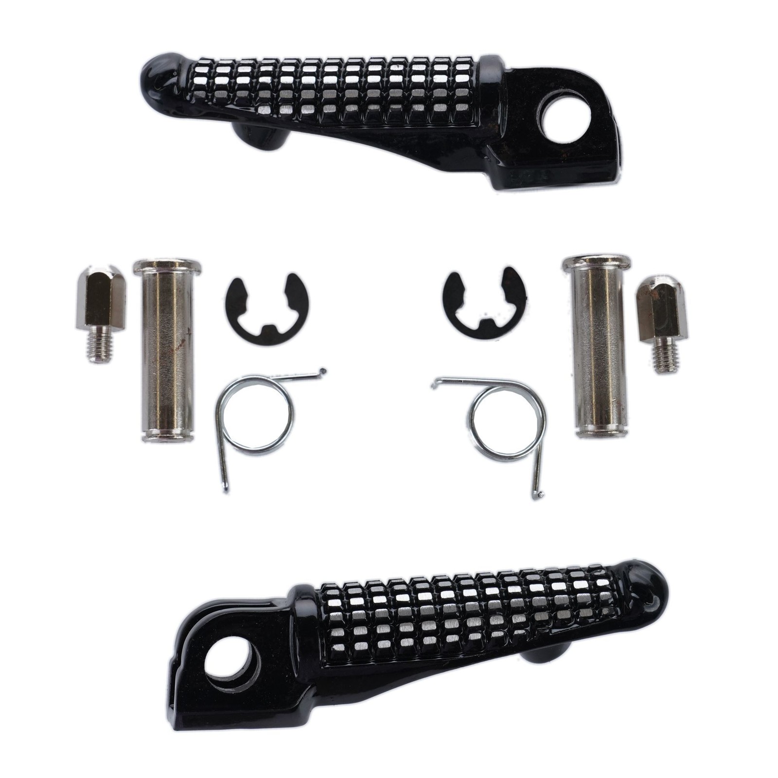 Bike-It Replacement Motorbike Footpegs (Rider Fitment) Fits Kawasaki ZX-10R 2007