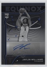 2022-23 Panini Flux Equinox Auto Jaylin Williams #EA-JYW Auto 1o2