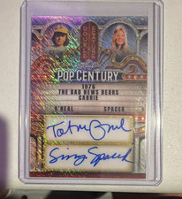 Leaf Pop Century Double Feature Tatum O'Neal Sissy Spacek Autograph 1/1