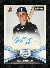 2023 Bowman Draft Under Armour All-America Game Colt Emerson #AA-CE Auto 1v1