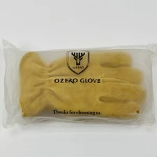 Cowhide Leather Work Gloves Winter Sherpa Lined Medium OZERO GLOVES