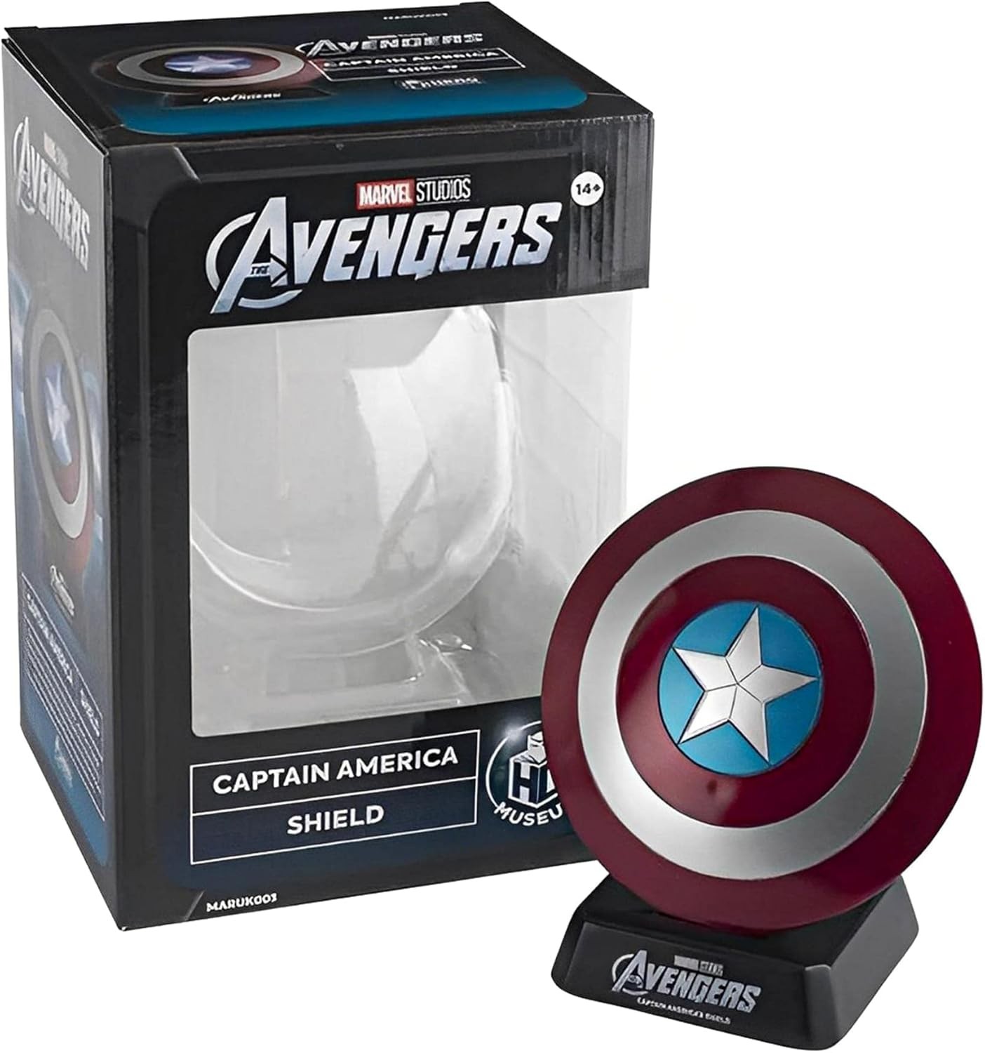 Marvel Captain America’s Shield Replica (Eaglemoss) Light Creased Lid