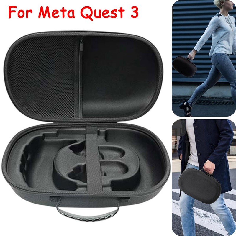 Carrying Case Travel Bag Shockproof for Meta Quest 3 VR Headset Accessories UK