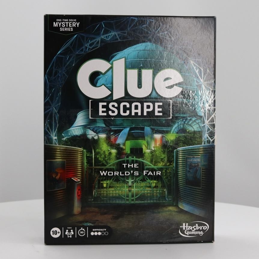 Clue Escape: The World’s Fair Board Game | Escape Room 1-Time Solve Mystery