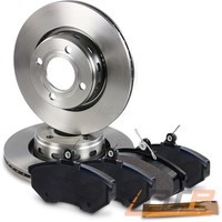 Bremsscheiben BelÜFtet Ø280 + BremsbelÄGe Vorne FÜR Audi 80 B4 Cabrio Coupe