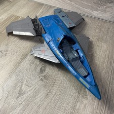 Vintage GI Joe Cobra Hurricane VTOL Vehicle Jet Plane Shell 1990 FOR PARTS