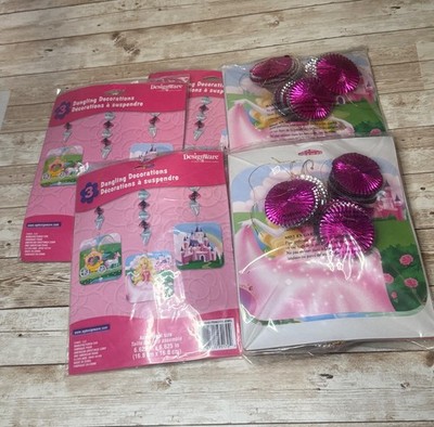 6 Packs Designware 3 Pack Princess Dangling Decorations