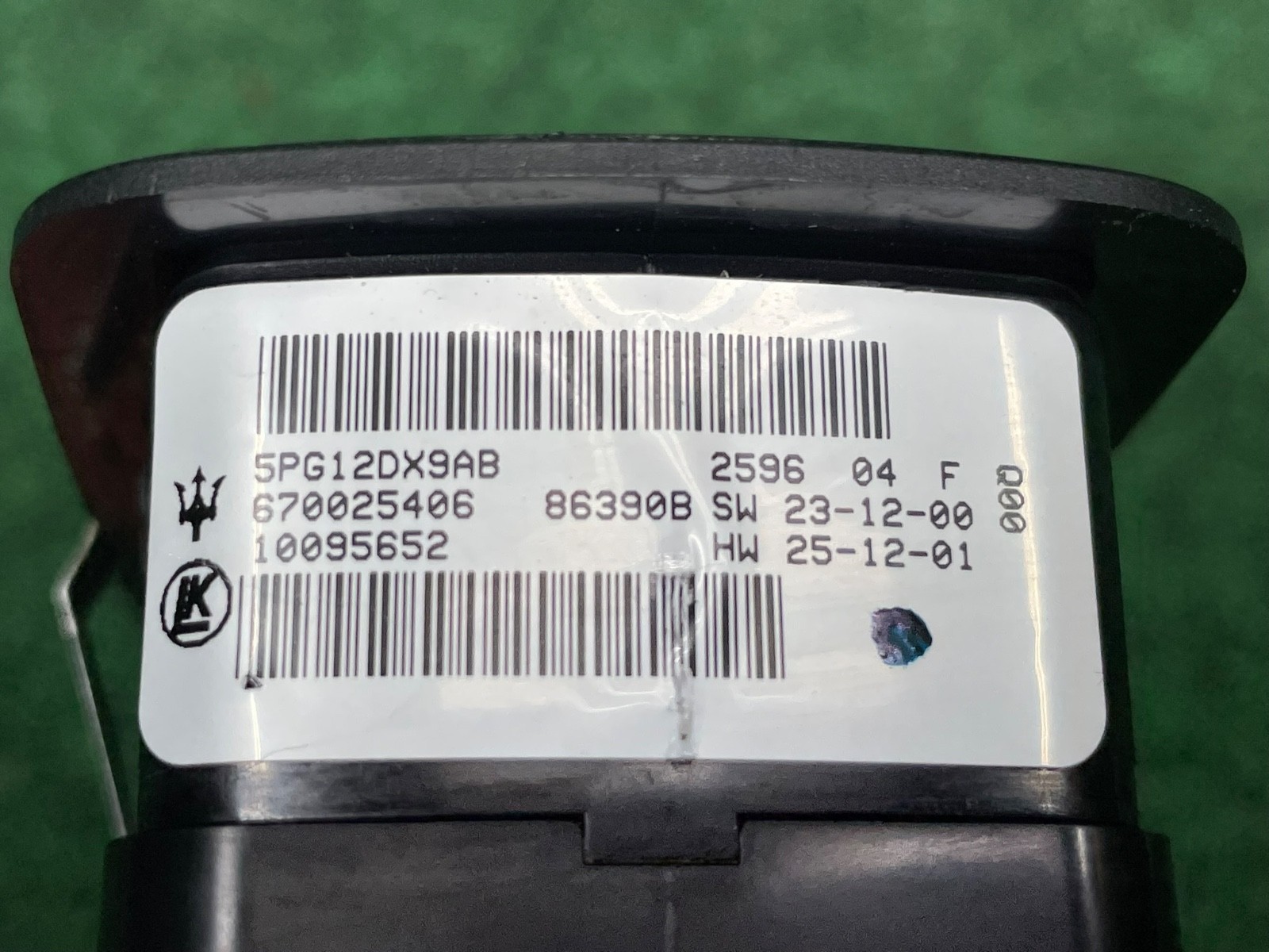 2014-2024 Maserati Ghibli Left Driver Side Front Door Window Master Switch OEM