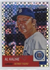 2022 Topps Chrome Platinum Anniversary X-Fractor Al Kaline #358 HOF 1ut