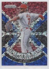2021 Panini Prizm Illumination Blue Donut Circle 131/199 Jo Adell #IL-1 2qw