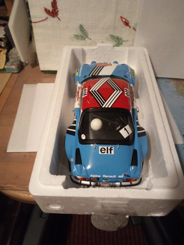 Renault Alpine A110 1800 winner SanRemo '73 Therier 1/12 Otto Ottomobile G096 - Immagine 4 di 4