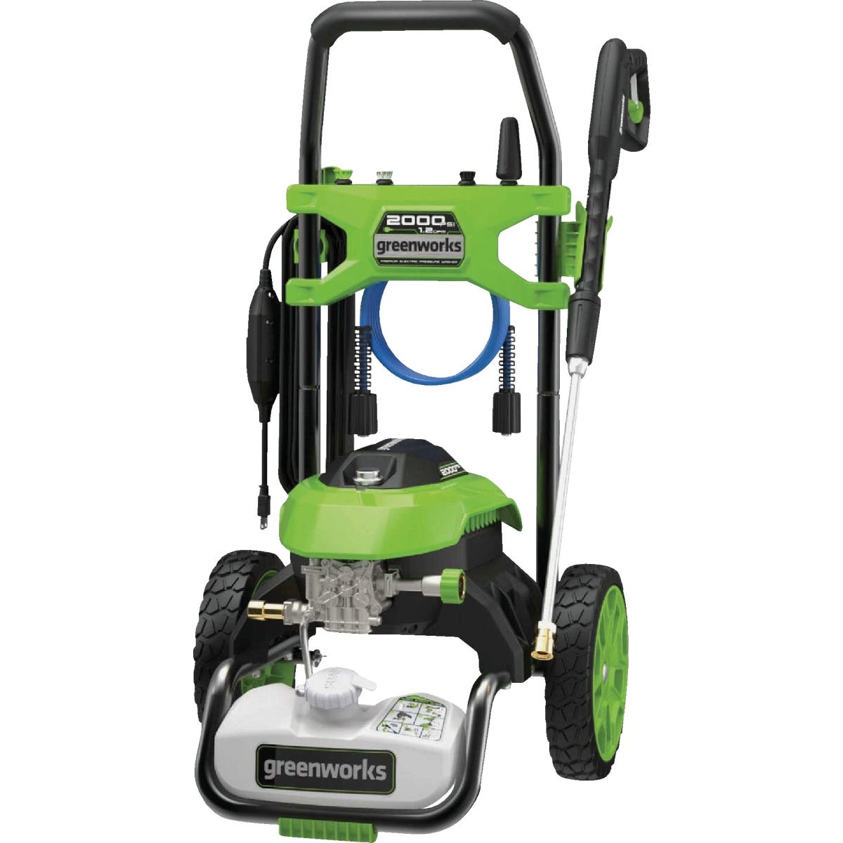 Greenworks 2000-PSI 1.2 GPM Heavy-Duty Cold Water Corded Electric Pressure