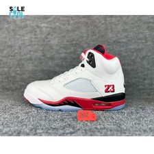 Size 12.5 - Air Jordan 5 Retro 2025 Fire Red for sale online | eBay