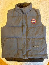 Genuine Canada Goose Freestyle Crew Gilet Vest Men’s Medium Blue – Used RRP £595
