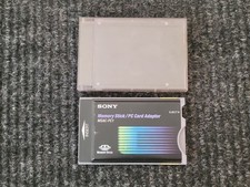 Sony MSAC-PC1 Memory Stick PC Card Adapters Genuine - TESTED  WORKING