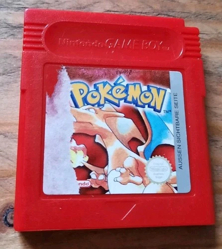 Pokémon: Rote Edition (Nintendo Game Boy, 1999)