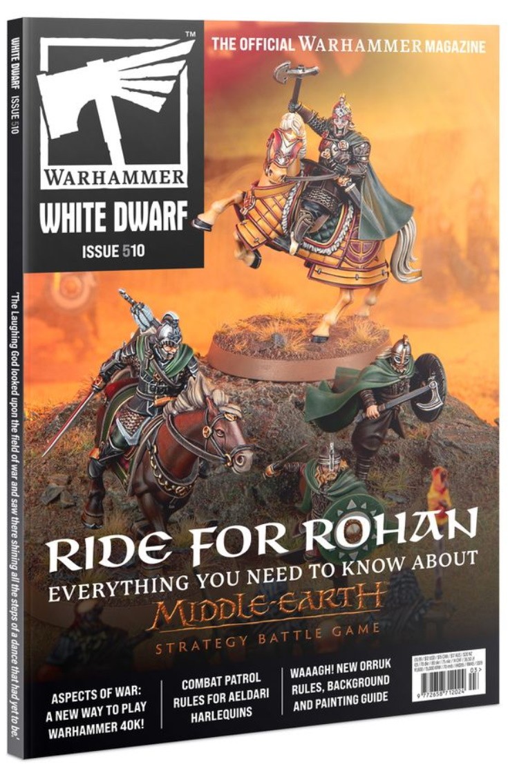 Games Workshop - Warhammer - White Dwarf Magazine Issue 510 (March 2025) NEW