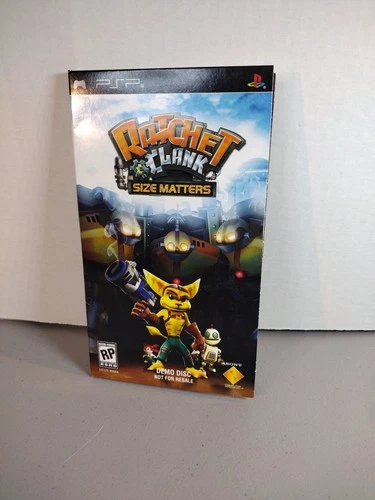 PlayStation PSP Ratchet & Clank Size Matters Demo Disc 2006