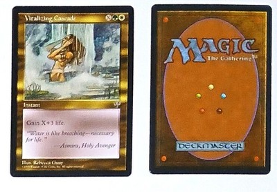 Magic the Gathering * MTG * 1 X  Vitalizing Cascade * Mirage * LP