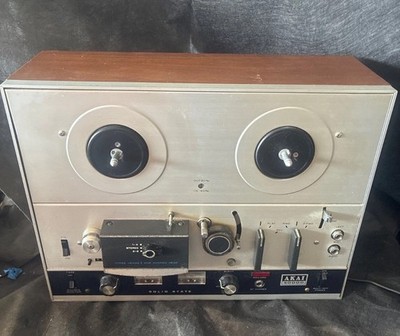 VTG AKAI 4000D Reel To Reel Tape Recorder Japan Power On  - AUDIO UNTESTED