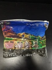 Wintergreen LED Christmas String lights. 70 Count Cool White, 5MM, 24 Ft Long