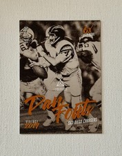 2019 Panini Luminance Vintage Performers ORANGE Dan Fouts #11 HOF /100 Numbered