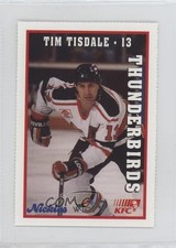1995-96 Wheeling Thunderbirds Team Issue Tim Tisdale #21 0n8