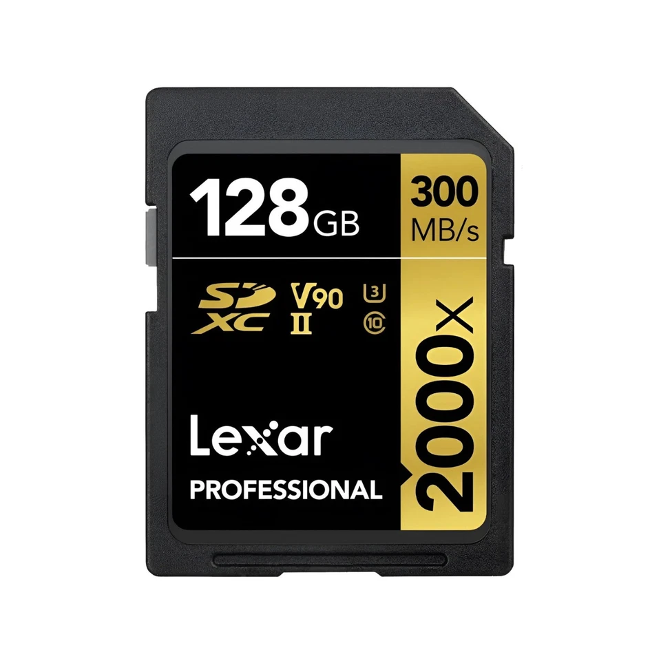 Lexar Professional 128GB SDXC Memory Card (2-Pack) Bundle with Card Reader - Image 2 of 4