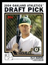 2004 Topps Traded & Rookies - Kurt Suzuki #T87 Rookie Oakland Athletics