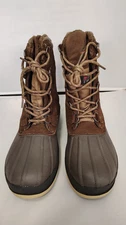 Nortiv8 Suede Waterproof Snow Boots - Men's Size 9