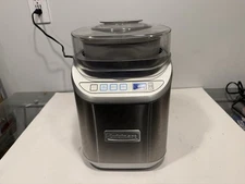 Cuisinart ICE-70 2-Quart Stainless Steel Ice Cream Maker Tested Works