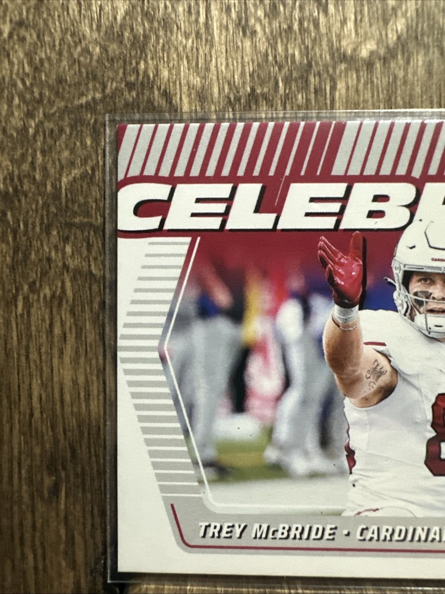 2025 Panini Score Football Trey McBride #C-TMC Celebration Arizona